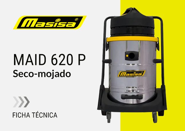 Aspiradora Masisa Maid 620 P Seco-mojado 2 Maid 620 P Seco-mojado Aspiradoras Profesionales