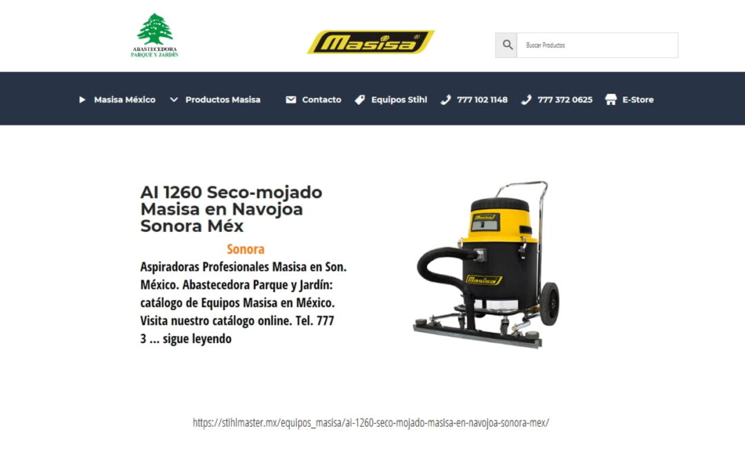 AI 1260 Seco-mojado Masisa en Navojoa Sonora Méx