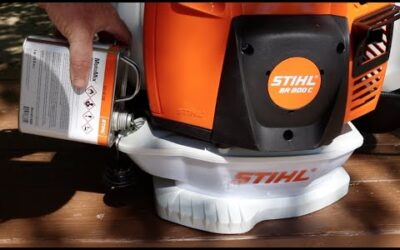 #442 Stihl BR 800 C E Magnum Professional Blower