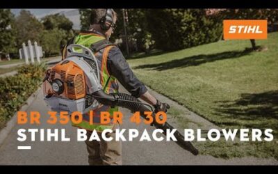 BR 350/BR 430 STIHL Backpack Blower