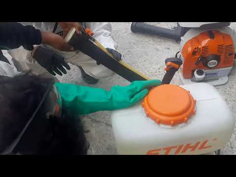 COMO PRENDER UNA STIHL SR 420 Y SR 430