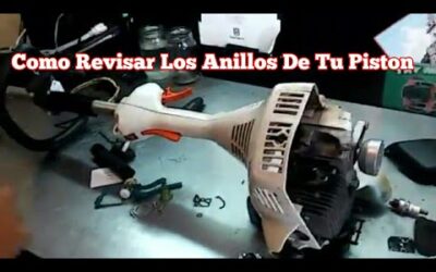 COMO REVISAR LOS ANILLOS DE TU PISTON.STIHL 55 R