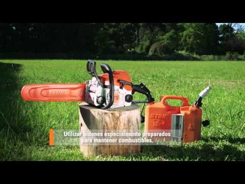 Combustible y llenado de máquina – STIHL