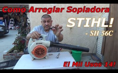 Como Solucionar Falla Comun de Sopladora STIHL SH 56C