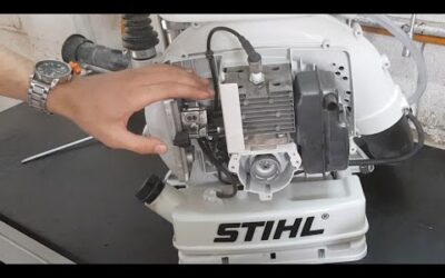Como retirar o carburador do soprador STIHL BR 420 ou pulverizador SR 420.