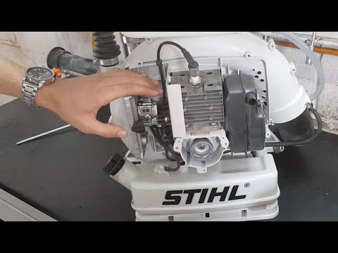 Como retirar o carburador do soprador STIHL BR 420 ou pulverizador SR 420.