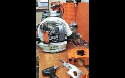 Desarmando una sopladora STIHL BR600