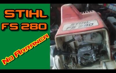 Desbrozadora STIHL FS 280 NO PRENDE│Fallas Simples Que Puedes .Solucionar