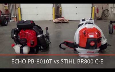 ECHO PB8010 VS STIHL BR800