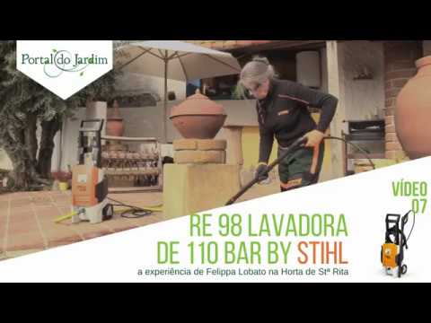 Horta de Stª Rita: RE 98, Lavadora de 110 bar by STIHL