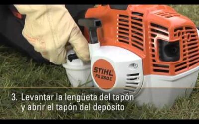Llenado de Combustible STIHL