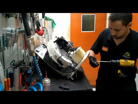 Montagem do Pulverizador SR 430 Stihl
