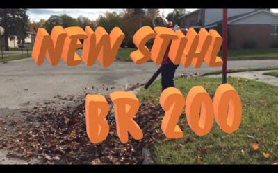 My New Stihl BR200 Back Pack Blower