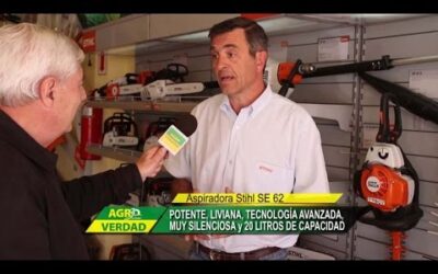 Novedad de Sumiagro Córdoba: la avanzada aspiradora STIHL SE 62