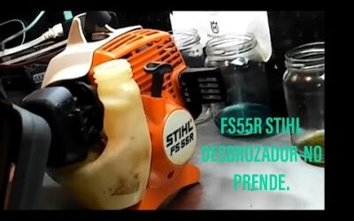 PARTE #1 FS55R STIHL DESBROZADOR. NO PRENDE.