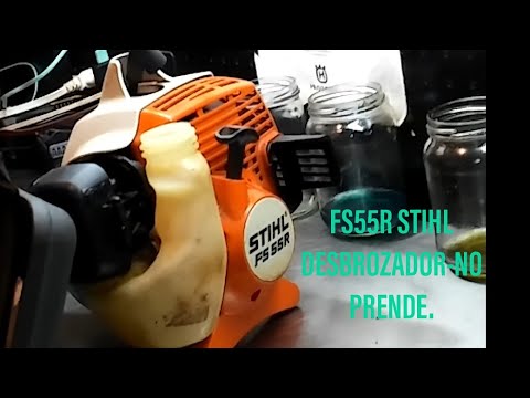 PARTE #1 FS55R STIHL DESBROZADOR. NO PRENDE.