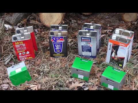 Premix Fuel Test – Stihl vs Husqvarna vs VP vs Tru Fuel 50:1