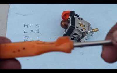 RDMJ.Parte#1 .4MIX STIHL PASO A PASO.AJUSTE DE CARBURADOR MIX