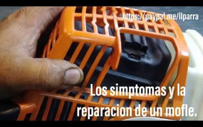 RDMJ.STIHL KM 94R. Los simptomas y la reparacion de un mofle.