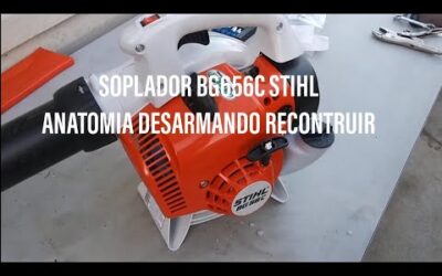 RDMJ2.V.602#1.SOPLADOR BG656C STIHL.ANATOMIA DESARMANDO RECONTRUIR