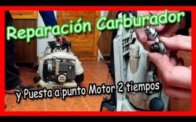 REPARACIÓN CARBURADOR MOTOR 2 TIEMPOS y puesta a punto sopladora STIHL