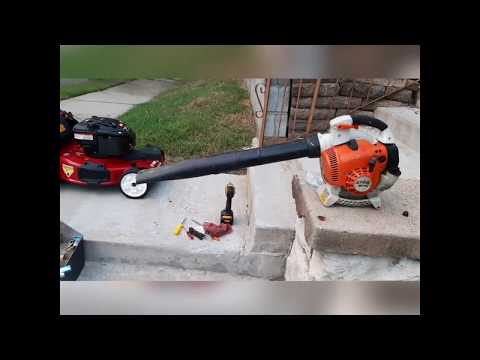 SOPLADORA 😎 STIHL BG86 Como cambiar bombillo de gasolina / O Cebador de goma