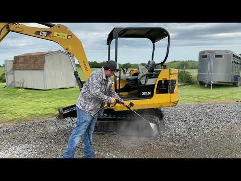 STIHL RB800 Pressure Washer Demo – PT.2 🧼 The CAT Excavator