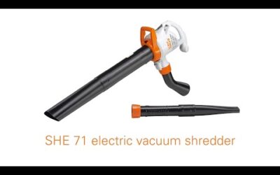 STIHL SHE 71 Electric Vacuum Shredder & Blower Features & Benefits | STIHL GB
