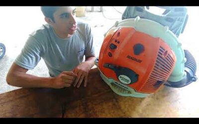 Soprador Stihl BR 600- finalizado