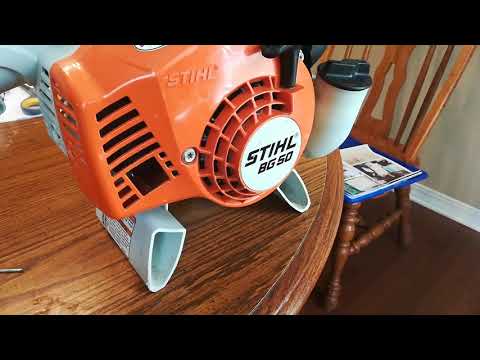 Stihl BG50 Leaf Blower Problem