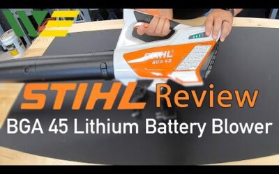 Stihl BGA 45 Battery Blower Review | Should you buy Battery Powered Blower?