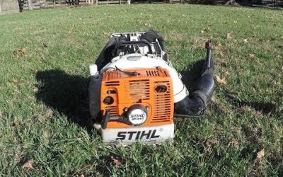 Stihl Backpack Blower Model BR340 Repair – Spark Plug Replacement – Dec. 13, 2017