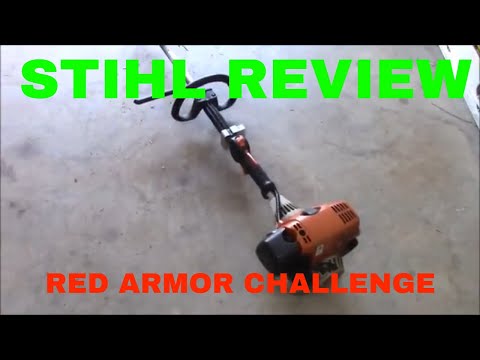 Stihl FS 130 Trimmer Review – ECHO Red Armor Challenge