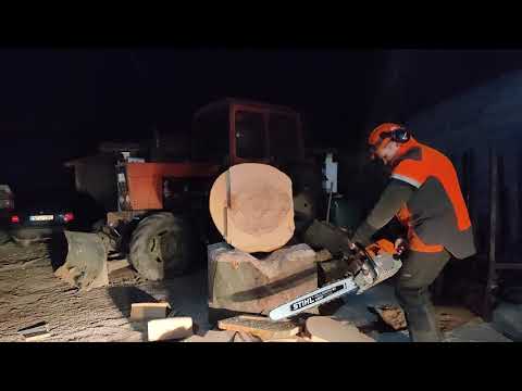 Stihl MS 660 vs. 660. Night race. Éjszakai futam.