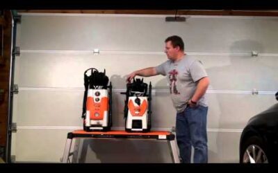 Stihl re 129 og re 163 Høytrykksvasker demo