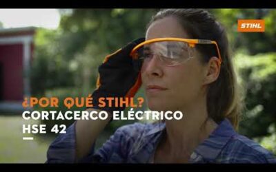 ¿Por qué STIHL? Cortacerco Eléctrico – HSE 42