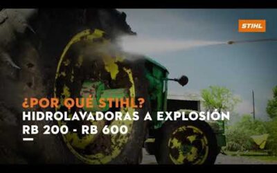 ¿Por qué STIHL? Hidrolavadoras a explosión – RB 200 / RB 600